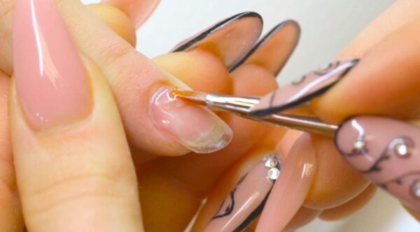 New gel nails + extra length at Solmax Santander
