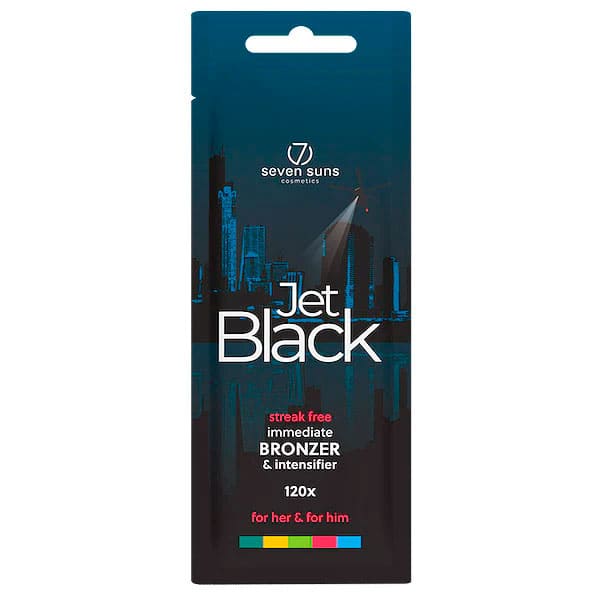 Jet black Dark Bronzer (15ml) - 7Suns Cosmetics
